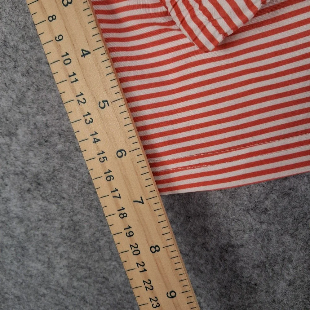Biwisy Swim Trunks‎ Mens Size S Red Striped Elastic Waist Mesh Lined Shorts